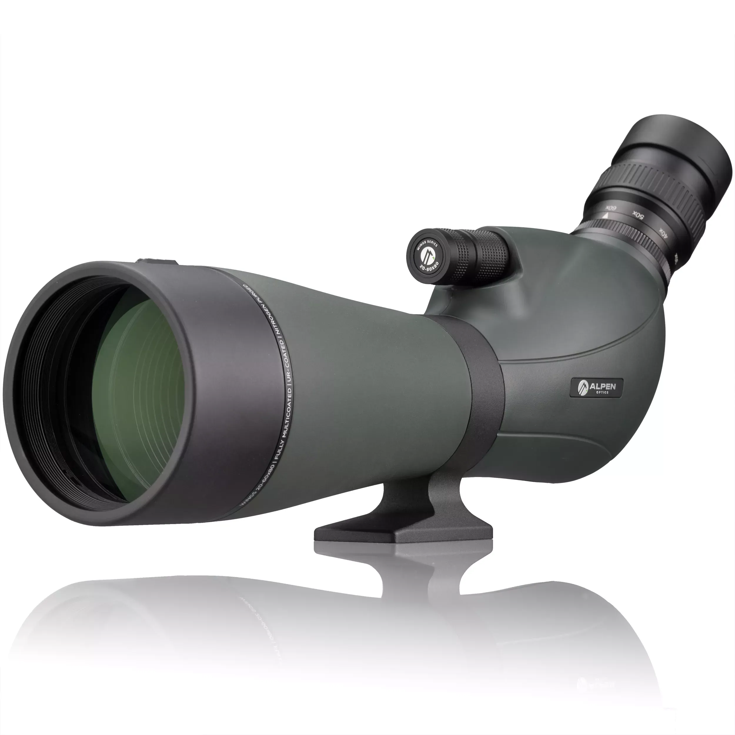 Зрительная труба ALPEN OPTICS Мод. WINGS 20-60X80 W/45° для охоты и туризма в Алматы, Казахстан