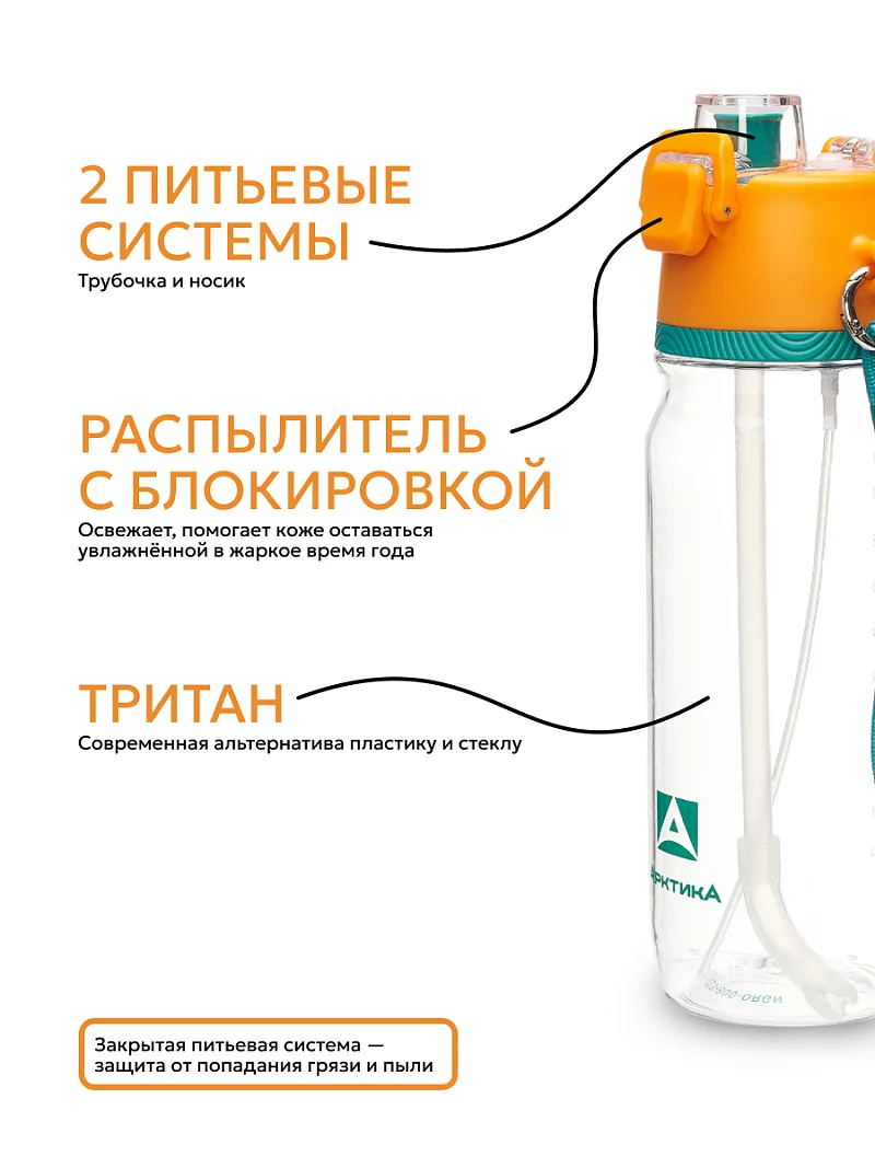Бутылка тритановая АRСTIСA — качественный термос для походов, туризма и активного отдыха