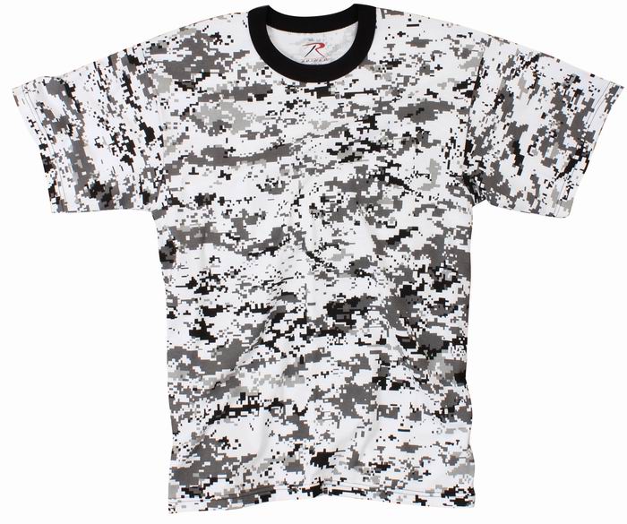 Майка ROTHCO Мод. MILITARY (короткий рукав)(poly/cotton)(City Digital Camo) — одежда для охоты, рыбалки, туризма и города | KORGAN.KZ