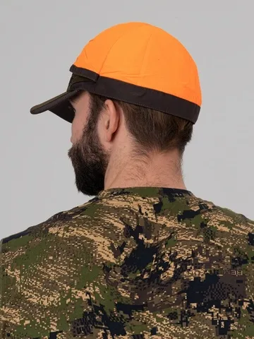 Кепка двусторонняя Remington Signal green/orange — головной убор для рыбалки, охоты и туризма | KORGAN.KZ