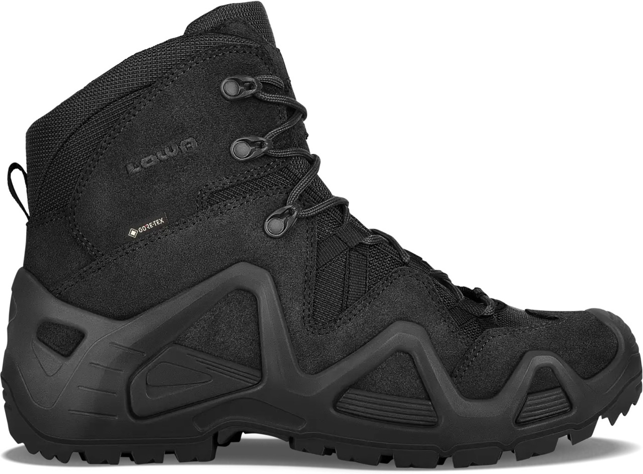 Ботинки ZEPHYR GTX MID TF Black\black LOWA — обувь, стельки и уход за обувью | KORGAN.KZ