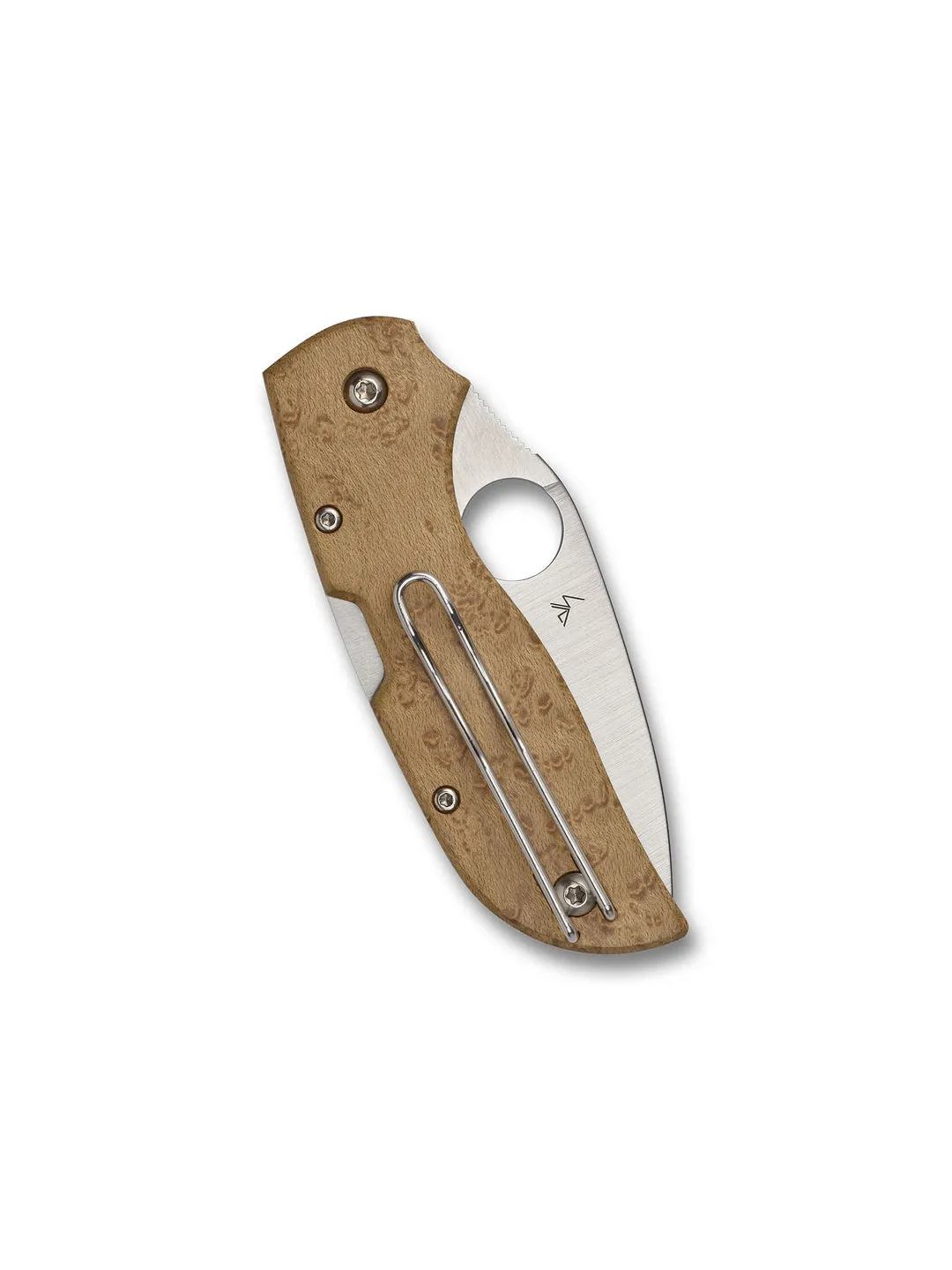 Купить Складной нож SPYDERCO Мод. CHAPARRAL BIRDSEYE MAPLE в Алматы — магазин Korgan Center | Казахстан | Доставка во все регионы