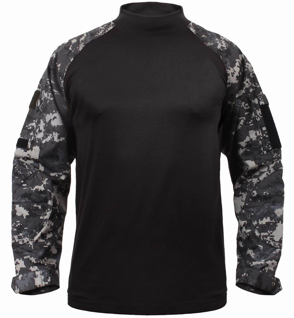 Рубашка ROTHCO Мод. MILITARY COMBAT (Subdued Urban Digital Camo) — одежда для охоты, рыбалки, туризма и города | KORGAN.KZ