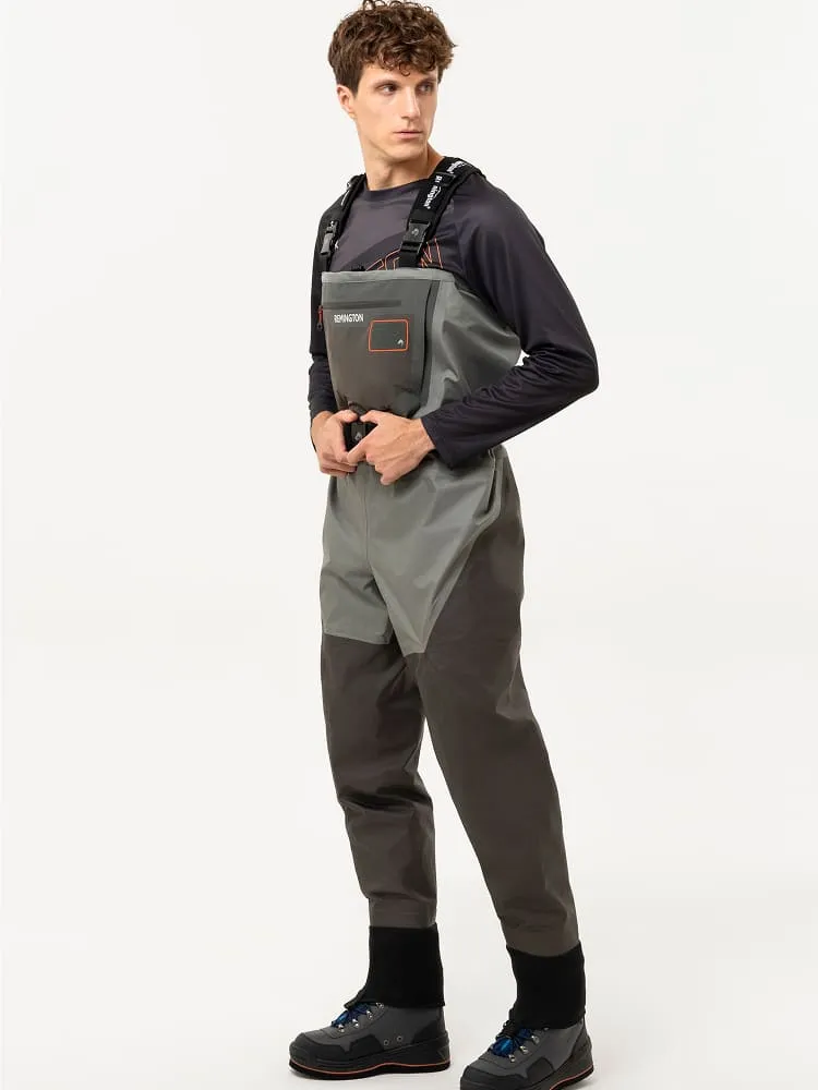 Вейдерсы забродные Remington  Fishing  Rivers Black/Grey — технические характеристики, материалы и назначение | KORGAN