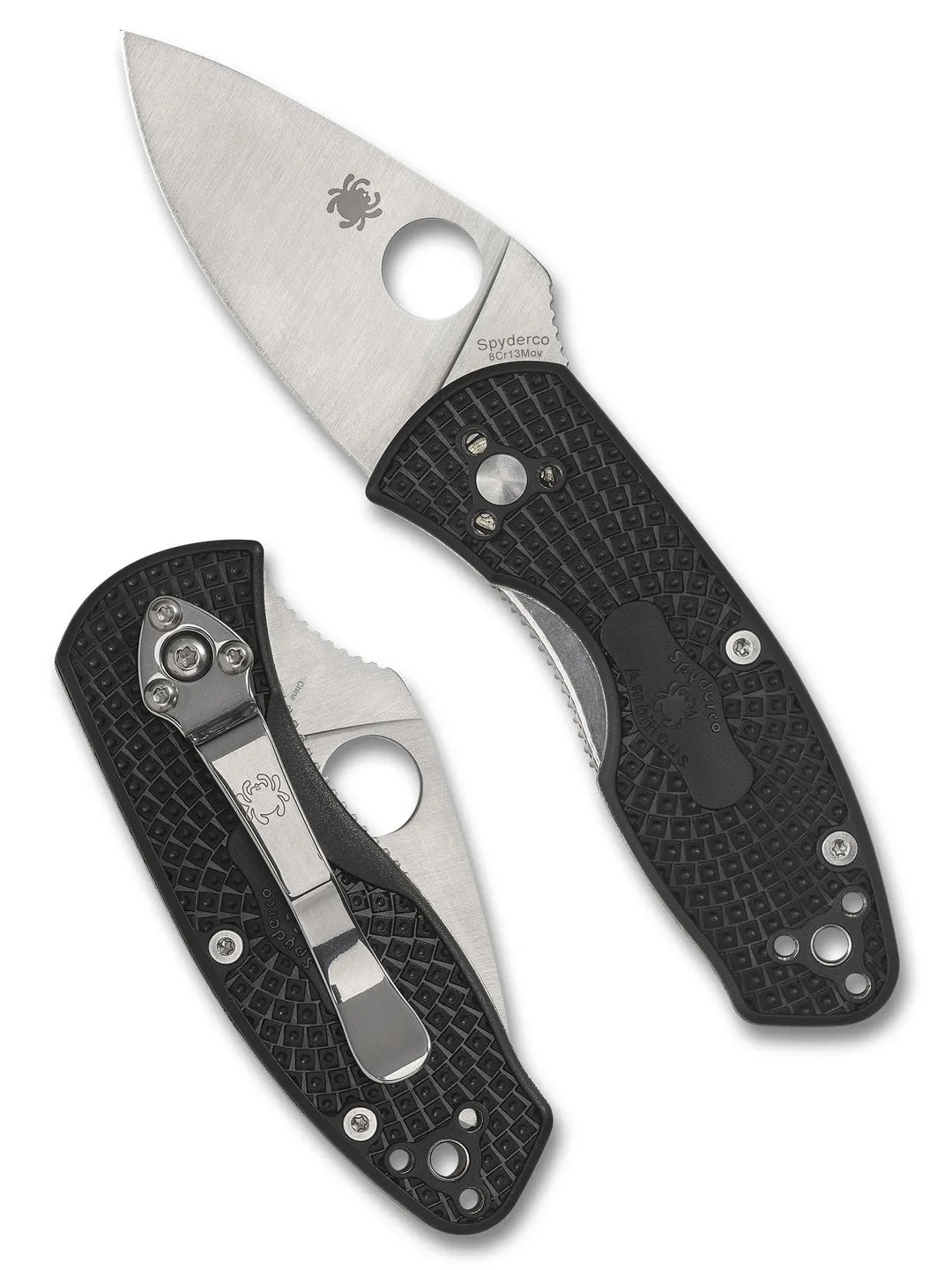 Купить Складной нож SPYDERCO Мод. AMBITIOUS LW в Алматы — магазин Korgan Center | Казахстан | Доставка во все регионы