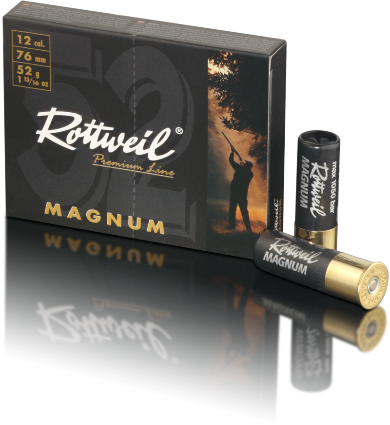  Патрон для гладкоствольного оружия ROTTWEIL-Magnum (12/76)(52г)(№5)(3,0мм) в Алматы | Казахстан | Корган Центр | KORGAN