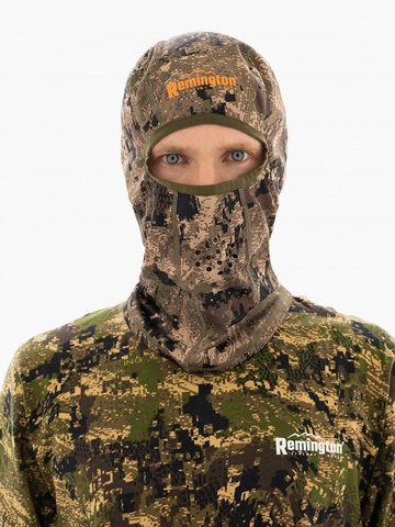 Балаклава Remington Gunpowder Green Forest — головной убор для рыбалки, охоты и туризма | KORGAN.KZ