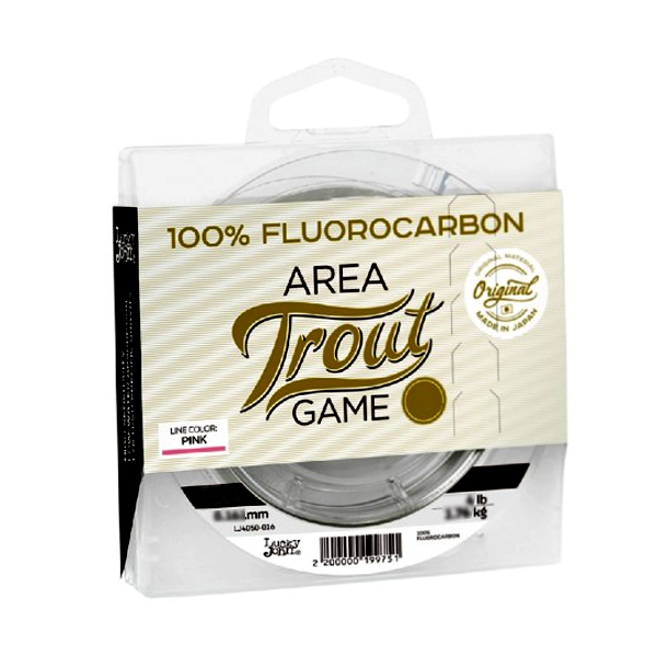 Леска LUCKY JOHN FLUOROCARBON AREA TROUT GAME — рыболовная леска, снасти и аксессуары | Алматы, Казахстан