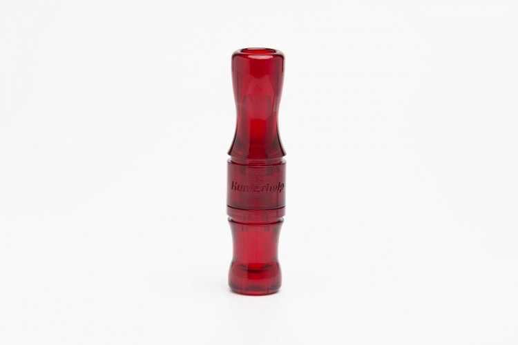 H070 Утиный манок "Профессор " конус  2-яз рубиновый акрил — для охоты в Алматы, Казахстан