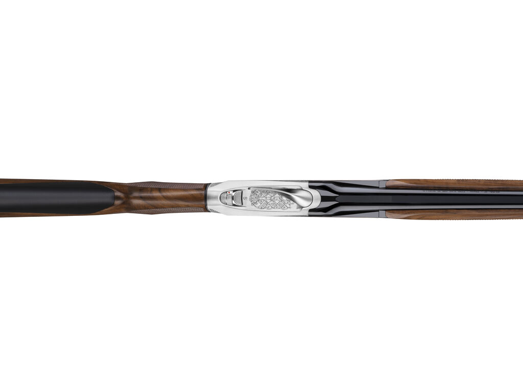 Гладкоствольное ружье BENELLI Мод. 828U SILVER WOOD P-COMFORT POWERBORE CRIO LH (двуствольное) калибра 12/76 — детальное фото
