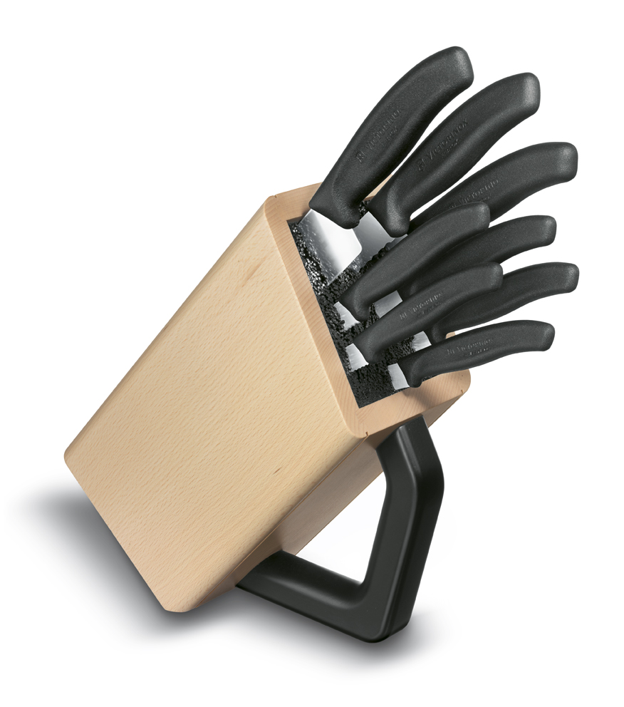 Набор кухонных ножей VICTORINOX Мод. SWISS CLASSIC CUTLERY BLOCK для кухни в Алматы, Казахстан