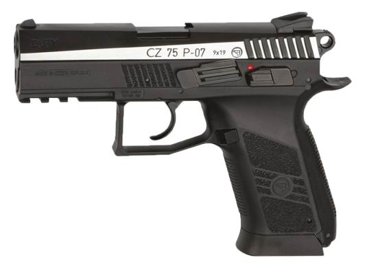 Фото Пневматический пистолет ASG Мод. CZ 75 P-07 DUTY DT — пневматический пистолет купить в Алматы