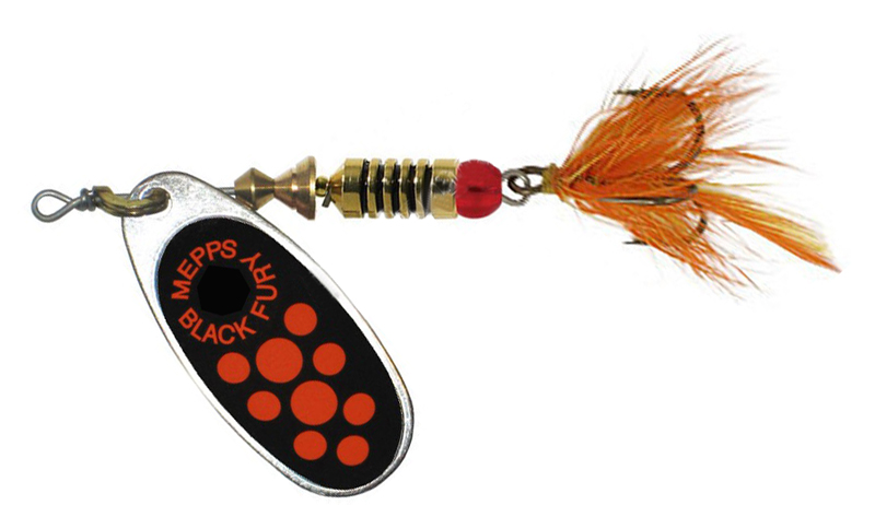 Блесна MEPPS BLACK FURY (silver mouche orange) — купить Вертушки в Алматы | KORGAN