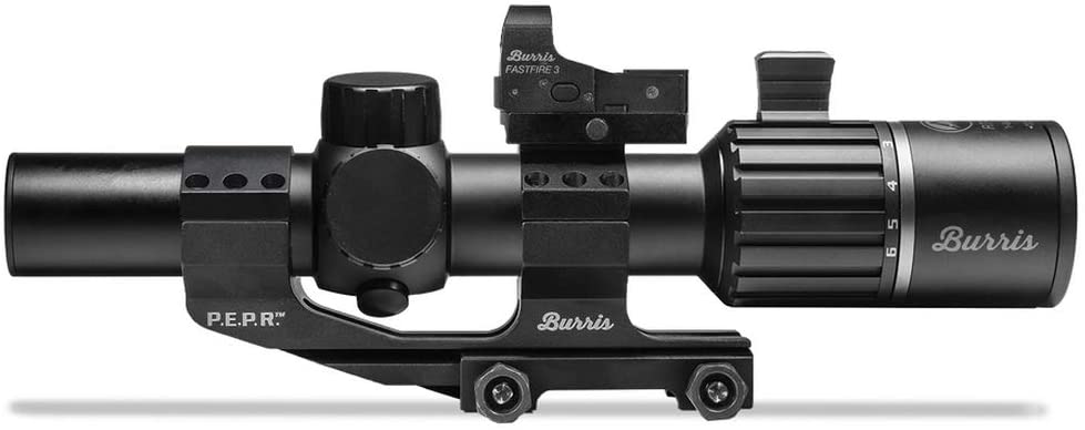 Оптический прицел BURRIS Мод. RT-6 KIT 1-6x24 (IR: Ballistic AR)(30мм) + коллиматорный прицел FASTFIRE III 3MOA + кронштейн AR-P.E.P.R (Ø30мм, BH: 25,4мм) для охоты в Алматы, Казахстан