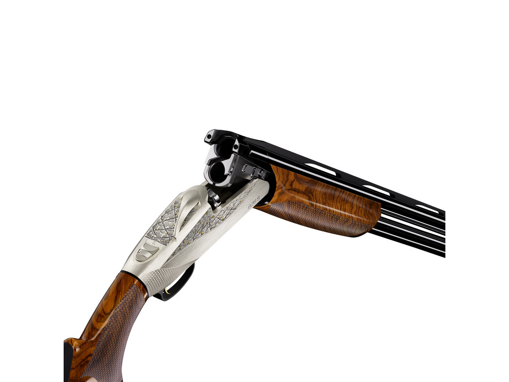 Гладкоствольное ружье BENELLI Мод. 828S A.I. SILVER WOOD P-COMFORT CRIO  (двуствольное) калибра 12/76 — детальное фото
