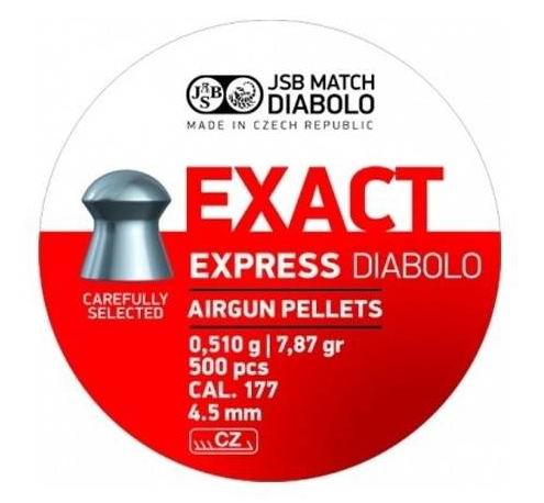 Пульки JSB Мод. DIABOLO EXACT EXPRESS купить в Алматы | Магазин Корган Центр