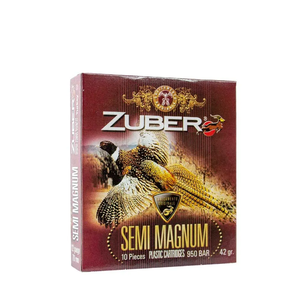  Патрон для гладкоствольного оружия ZUBER Semi Magnum (12/70)(42г)(№1)(4,0мм) в Алматы | Казахстан | Корган Центр | KORGAN