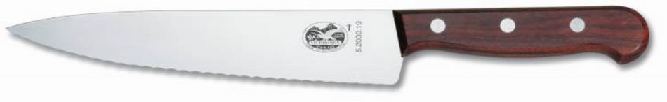 Кухонный нож VICTORINOX Мод. WOOD CARVING SERRATED #5.2030.19RAD для кухни в Алматы, Казахстан