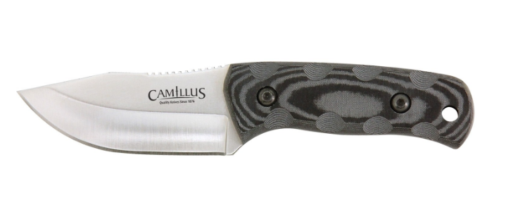 Охот. нож Camillus FIRE с фикс. клинком, с ножнами из кожи | Купить нож в Алматы | Корган Центр