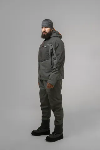 Куртка забродная Remington  Fishing  Rivers Black/Grey — куртки, жилеты, маскировочные костюмы, одежда для рыбалки и охоты | KORGAN Казахстан