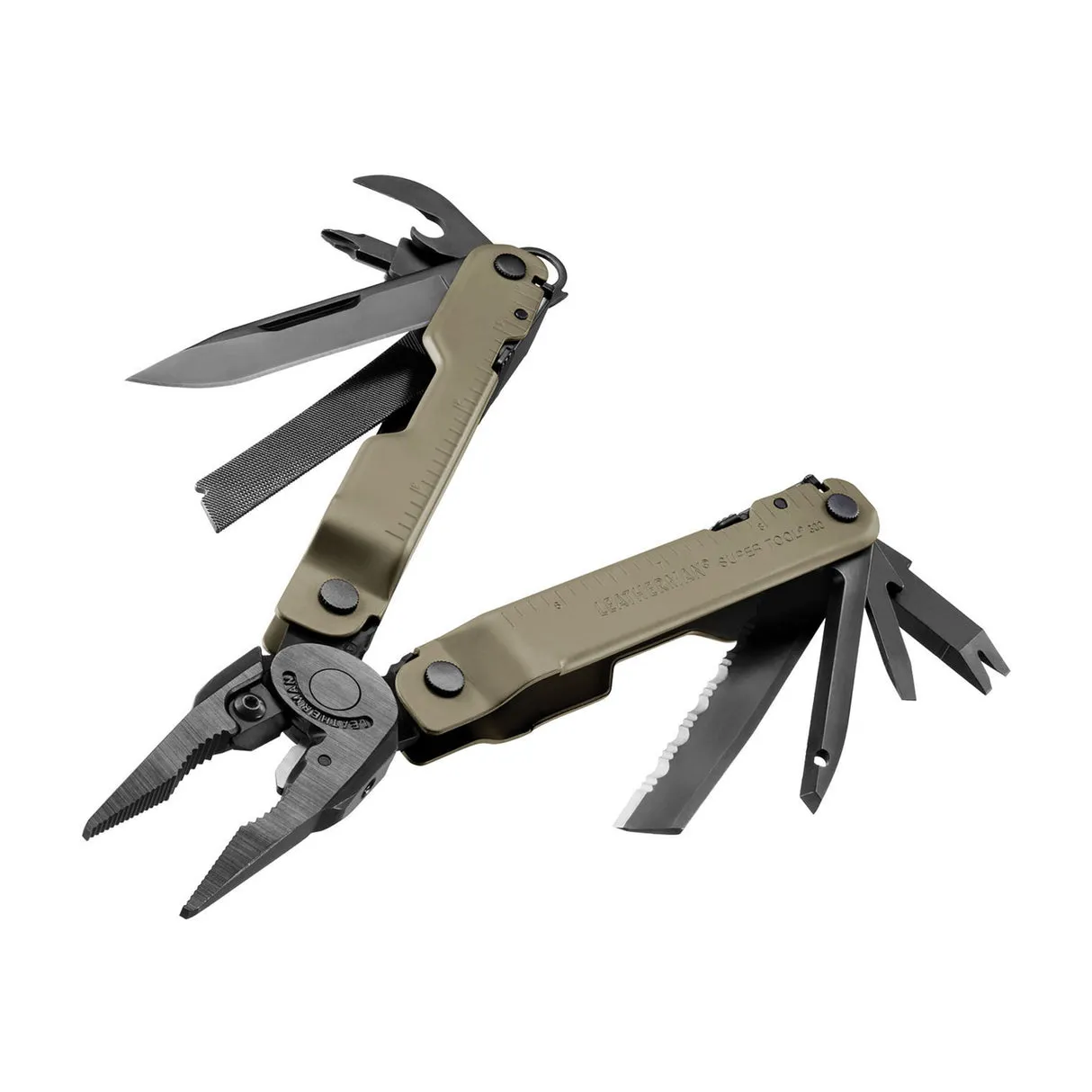 Мультиинструмент LEATHERMAN Мод. SUPER TOOL 300M BROWN для охоты и туризма в Алматы, Казахстан