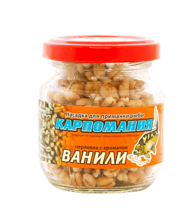Перловка КАРПОМАНИЯ (натурал.с аром.ванили)(75г.) — приманка, снасти и аксессуары для рыбалки | Алматы, Казахстан