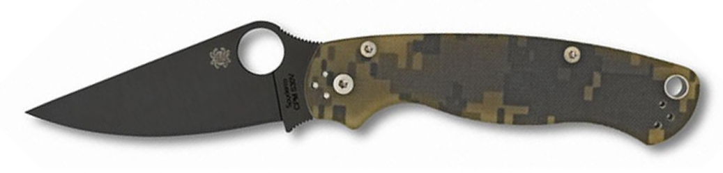 Купить Складной нож SPYDERCO Мод. PARA MILITARY 2 BB в Алматы — магазин Korgan Center | Казахстан | Доставка во все регионы