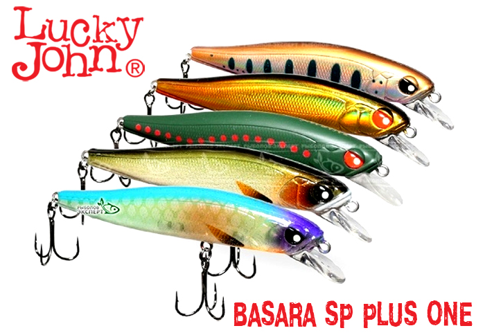Воблер LUCKY JOHN Мод. BASARA SP PLUS ONE 110 — приманка, снасти и аксессуары для рыбалки | Алматы, Казахстан