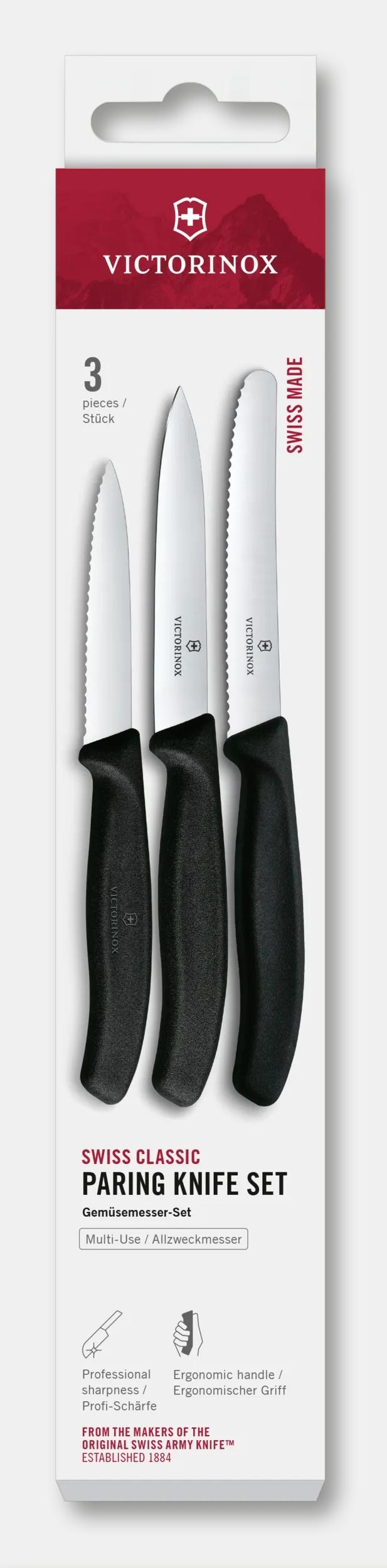 Набор кухонных ножей VICTORINOX Мод. SWISS CLASSIC PARING SET для кухни в Алматы, Казахстан