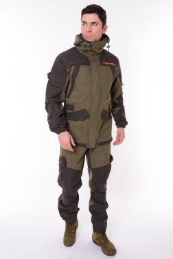 Костюм  летний TRITON "GORKA" (тк.хлопок 130гр)(хаки) — куртки, жилеты, маскировочные костюмы, одежда для рыбалки и охоты | KORGAN Казахстан