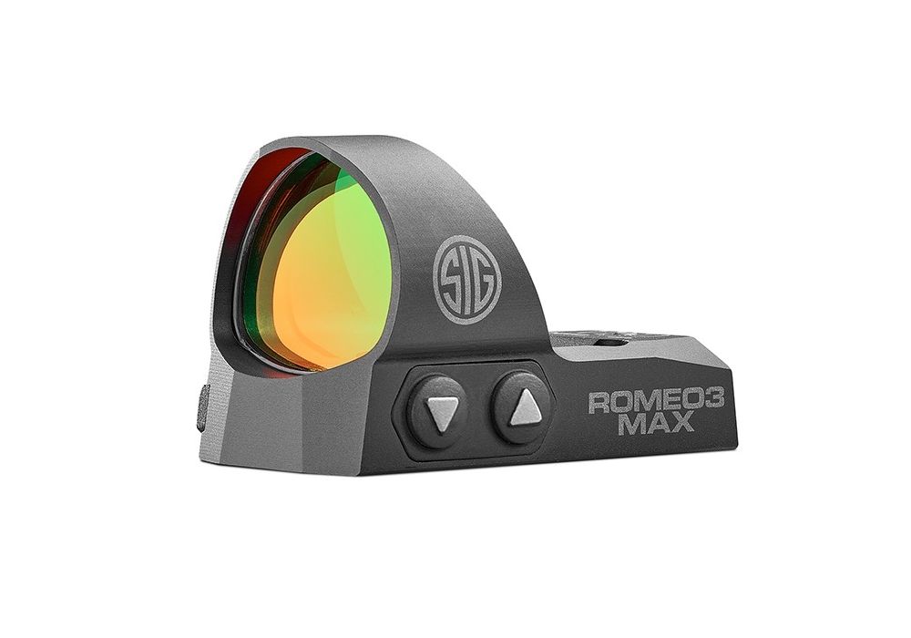 Коллиматорный прицел SIG-SAUER Мод. ROMEO3MAX 1x30 BLACK (IR: 3 MOA RED DOT)(кронштейн FIX на шину PICATINNY/WEAVER) для охоты в Алматы, Казахстан