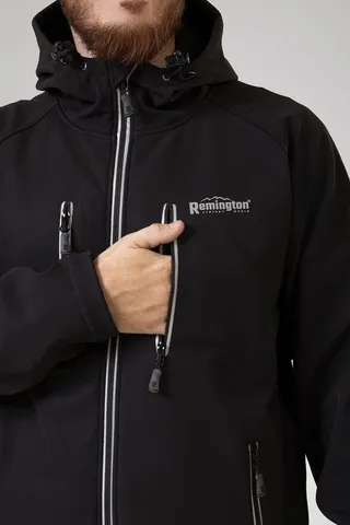 Костюм Remington Universal Black — куртки, жилеты, маскировочные костюмы, одежда для рыбалки и охоты | KORGAN Казахстан