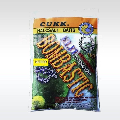 Прикормка CUKK BOMBASTIC METHOD (1кГ) — приманка, снасти и аксессуары для рыбалки | Алматы, Казахстан