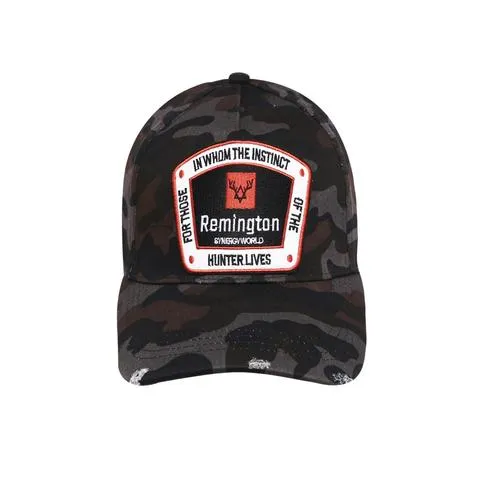 Кепка Remington Baseball Cap Trucks Black Camo, one size — головной убор для рыбалки, охоты и туризма | KORGAN.KZ