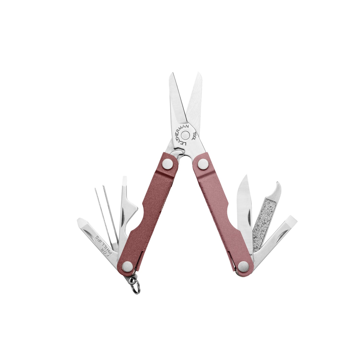 Мультиинструмент LEATHERMAN Мод. MICRA HEATHERED BLUSH для охоты и туризма в Алматы, Казахстан