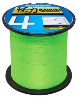Шнур SHIMANO KAIRIKI 4 MANTIS GREEN — рыболовная леска, снасти и аксессуары | Алматы, Казахстан