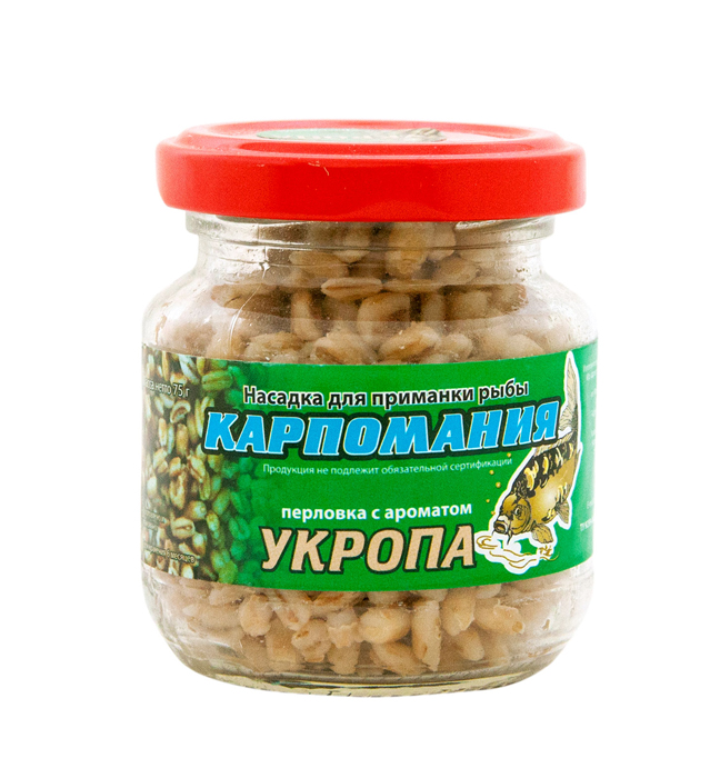 Перловка КАРПОМАНИЯ (натурал.с аром.укропа)(75г.) — приманка, снасти и аксессуары для рыбалки | Алматы, Казахстан