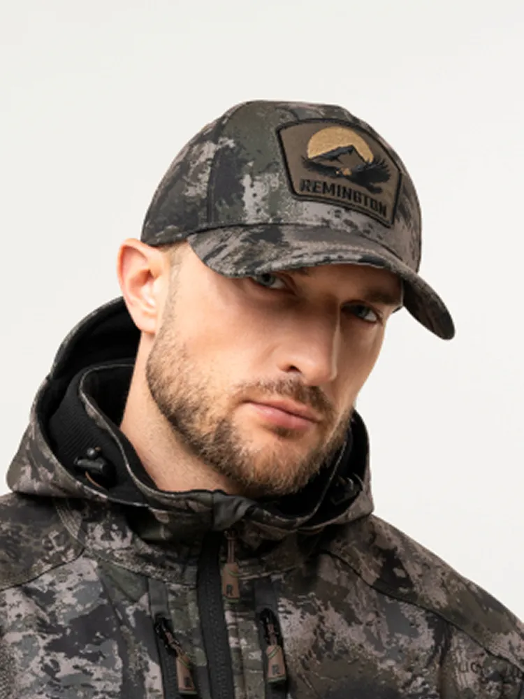 Кепка Remington Baseball Cap Black Camo one size — головной убор для рыбалки, охоты и туризма | KORGAN.KZ