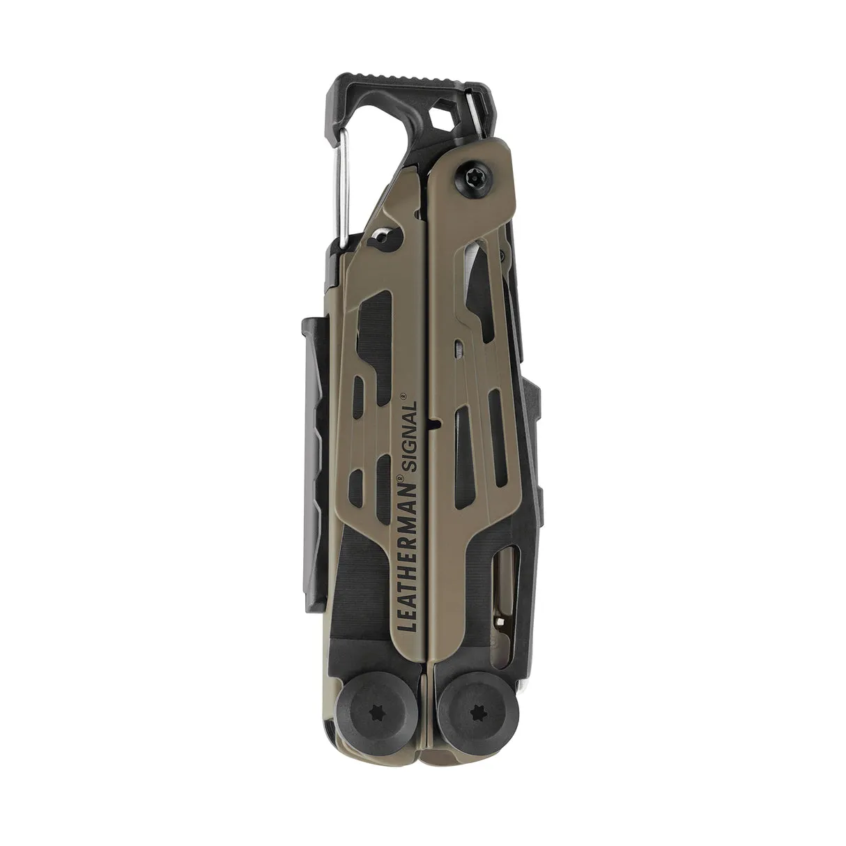 Мультиинструмент LEATHERMAN Мод. SIGNAL BLACK COYOTE TAN для охоты и туризма в Алматы, Казахстан