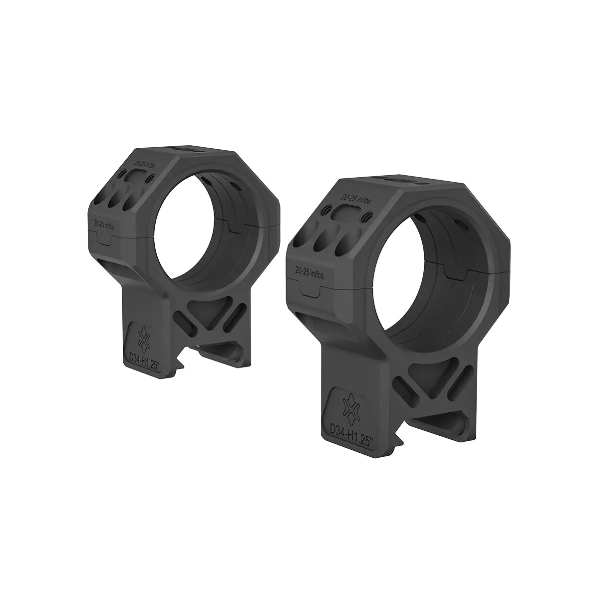 Кольца (2шт) для оптики VECTOR OPTICS Moд. X-MOD Алматы, Қазақстандағы оптикаға арналған