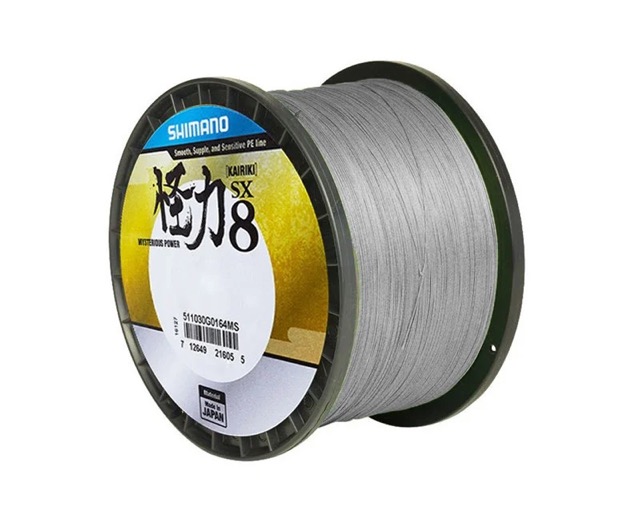 Шнур SHIMANO KAIRIKI 8 STEEL GREY — рыболовная леска, снасти и аксессуары | Алматы, Казахстан