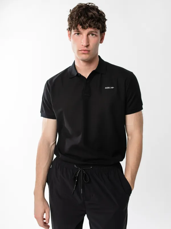 Футболка поло мужская Remington Polo Black — одежда для охоты, рыбалки, туризма и города | KORGAN.KZ