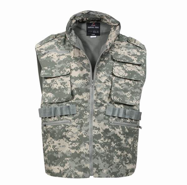 Жилет ROTHCO Мод. RANGER (A.C.U. Digital Camo) для рыбалки и охоты в Алматы, Казахстан