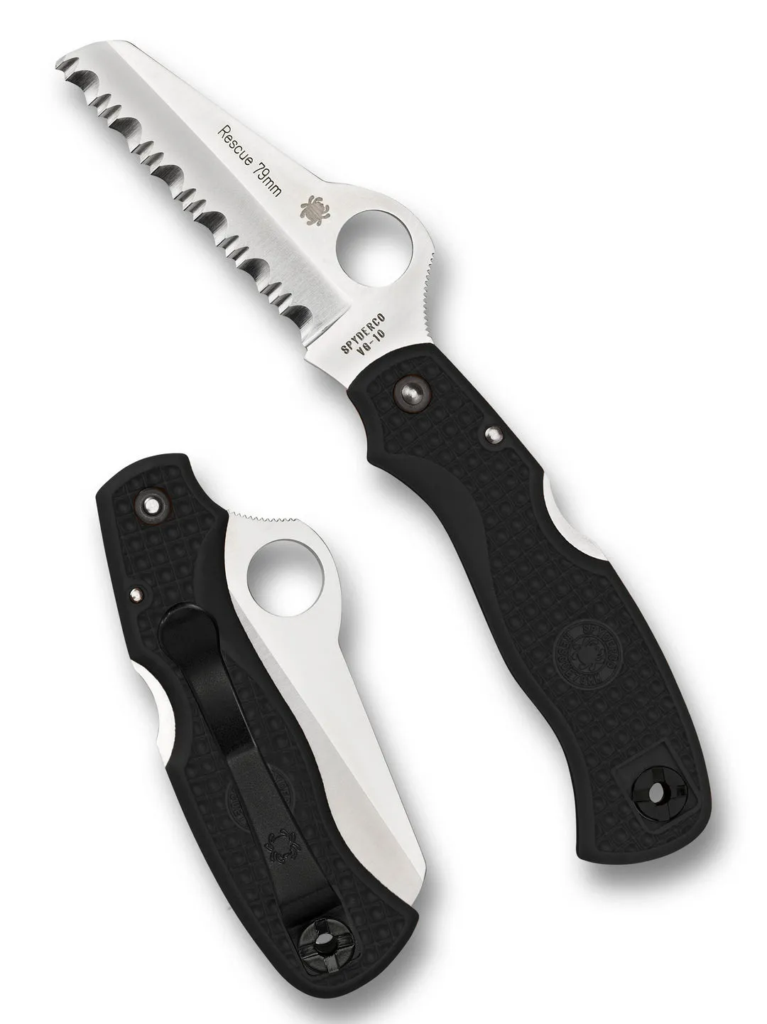 Купить Складной нож SPYDERCO Мод. RESCUE LW в Алматы — магазин Korgan Center | Казахстан | Доставка во все регионы