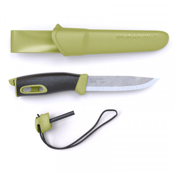 Нож MORAKNIV Мод. COMPANION SPARK GREEN | Купить нож в Алматы | Корган Центр