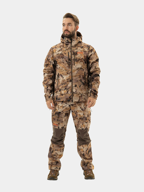 Костюм Remington Stalker Renewed Yellow Waterfowl Honeycombs — куртки, жилеты, маскировочные костюмы, одежда для рыбалки и охоты | KORGAN Казахстан
