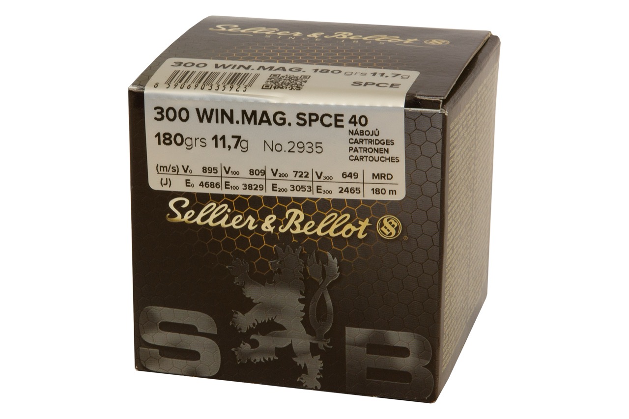 Купить Патрон для нарезного оружия S&B (.300 Win.Mag.)(SPCE-2935)(180grs)(11,7г) в Алматы | Казахстан | Корган Центр