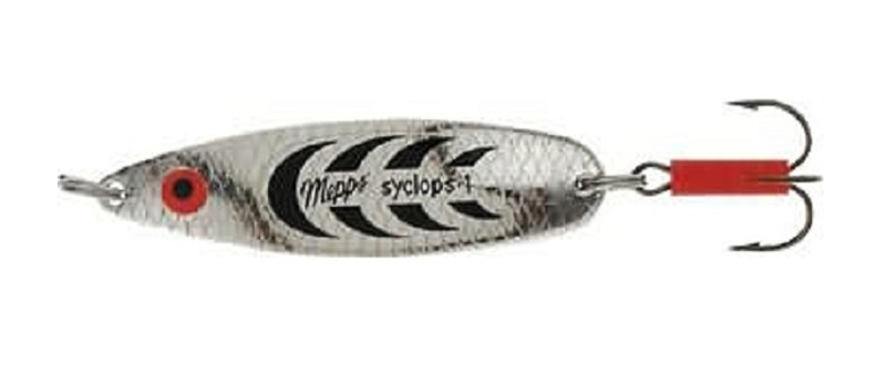 Блесна MEPPS SICLOPS (silver/black) — купить Колебалки в Алматы | KORGAN