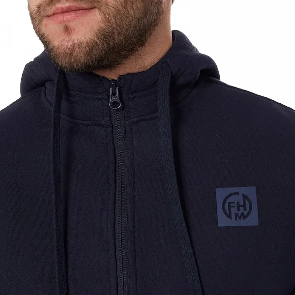 Худи FHM Wave zip (Темно-синий) — куртки, жилеты, маскировочные костюмы, одежда для рыбалки и охоты | KORGAN Казахстан