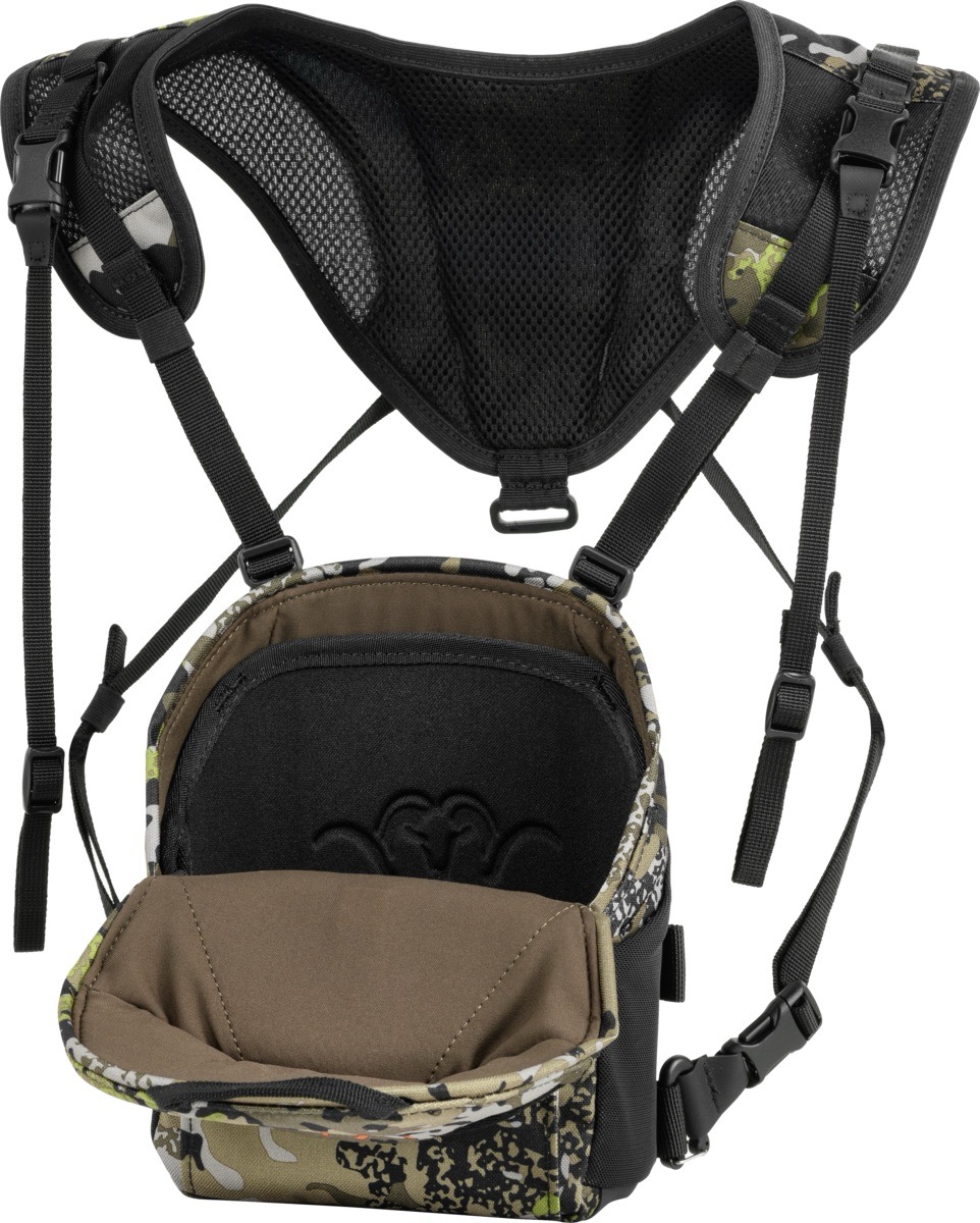Ремень-сбруя для биноклей BLASER Мод. BINOCULAR HARNESS 2.0 CAMO HUNTEC Купить в Алматы, Казахстан